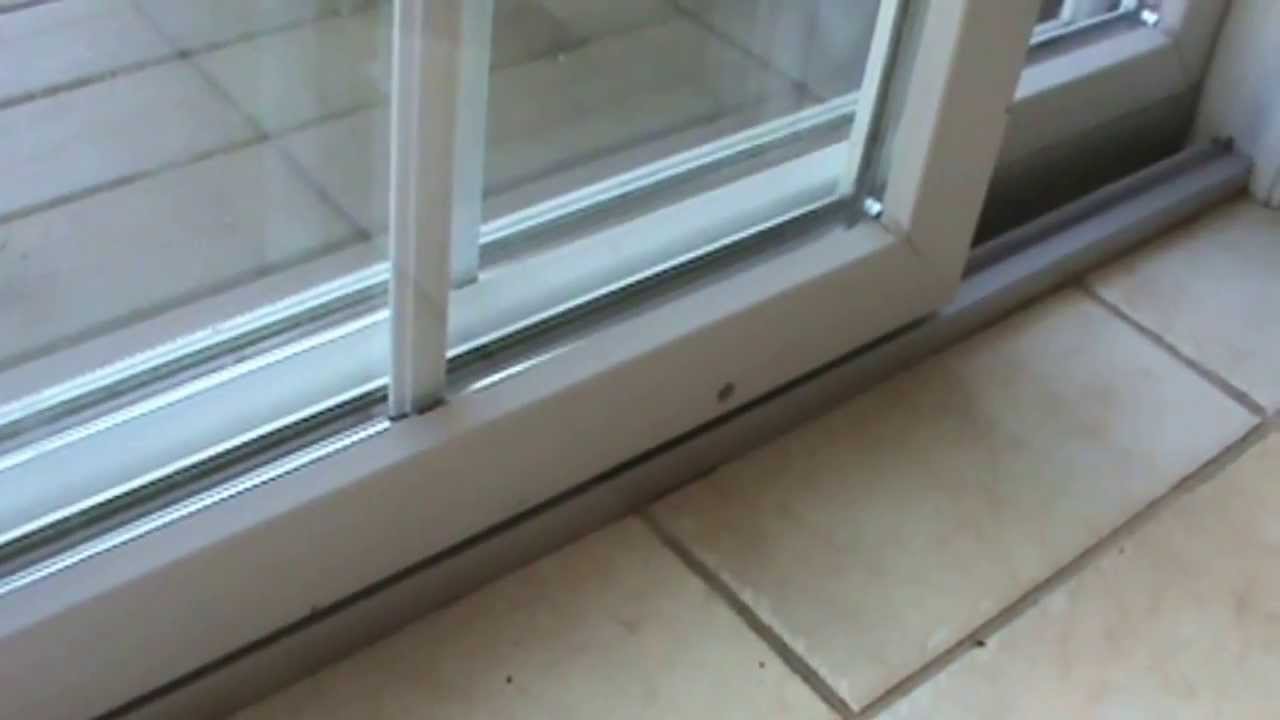repair a sliding glass door