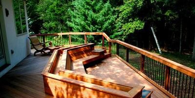 Popular Deck Bench Seating Options