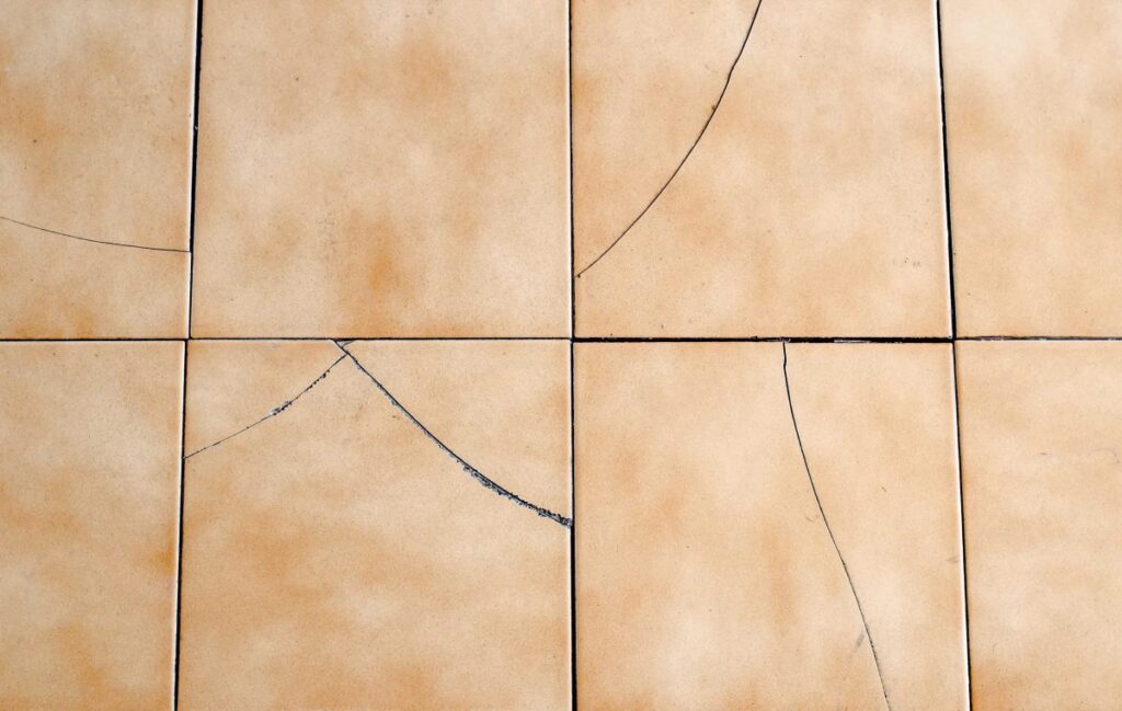 Replacing The Cracked Tile