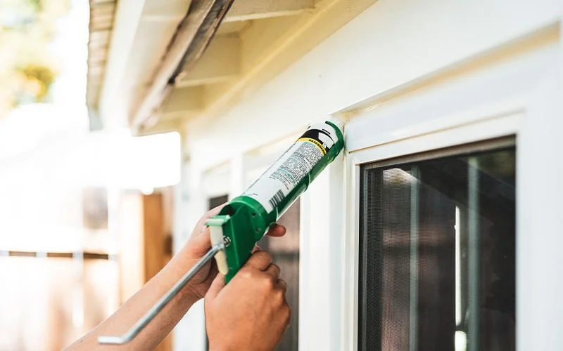 Where Not to Caulk Around Windows